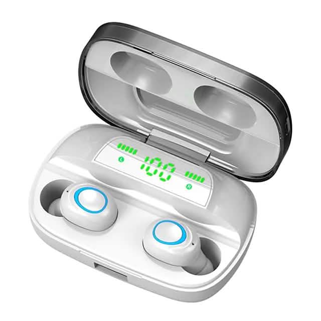 S11 True Wireless Headphones TWS Earbuds Bluetooth 4.0 Stereo Dual Drivers with Microphone