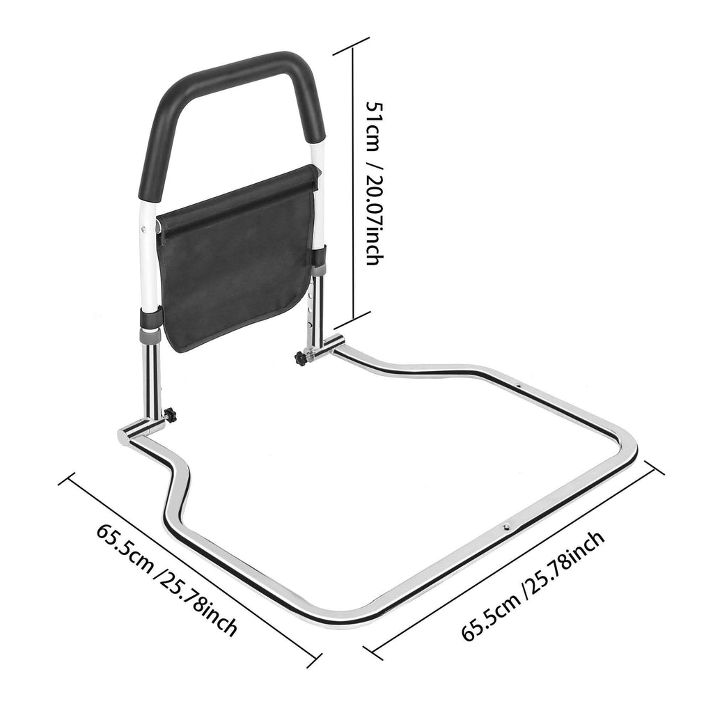 Safety Guard Bed Assist Rails Elderly Adult Adjustable Support Handle Handicap