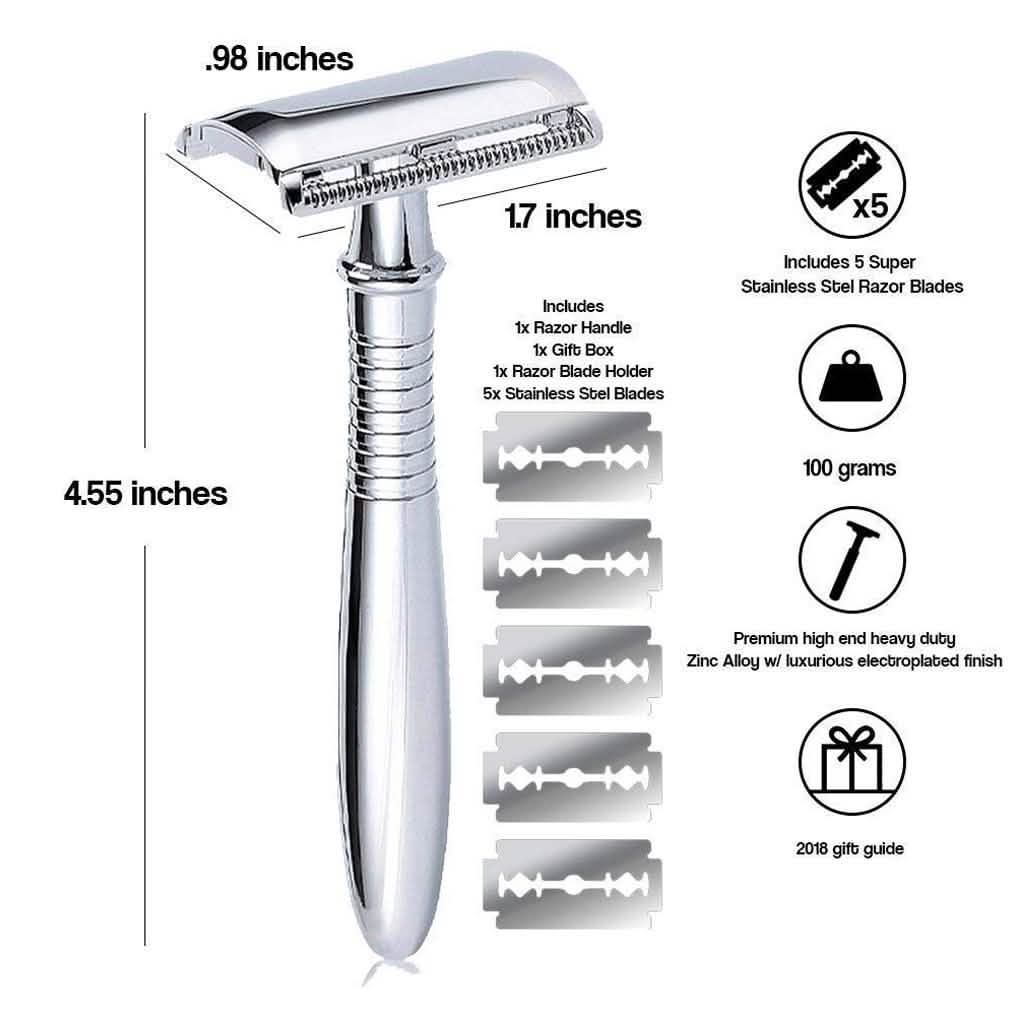 Safety Razor Double Edge Oyzmandias Razor Handle