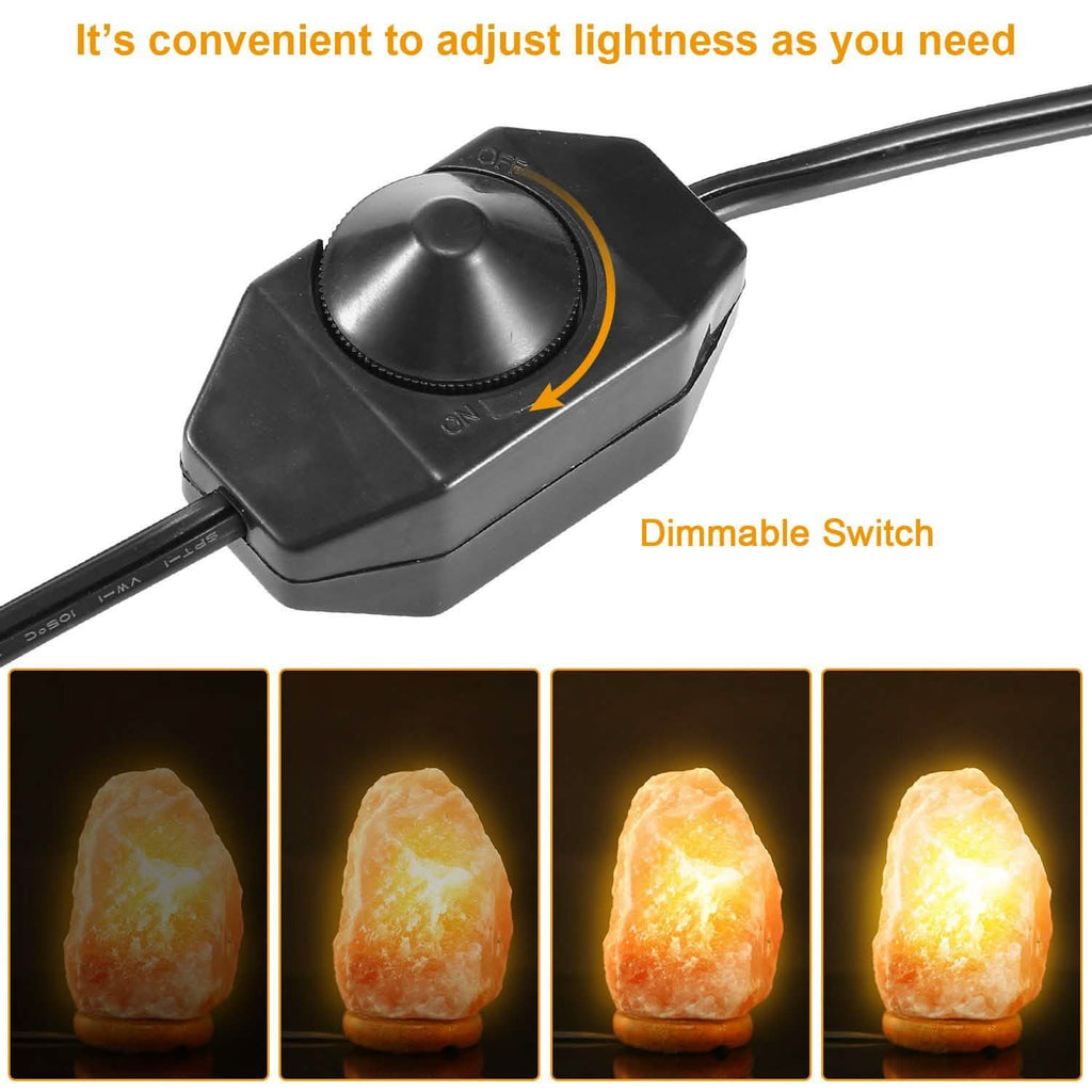 Salt Crystal Rock Lamp