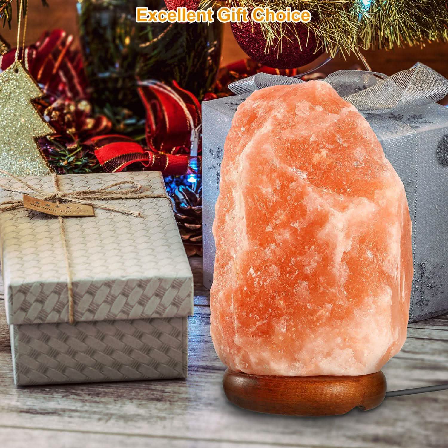 Salt Crystal Rock Lamp