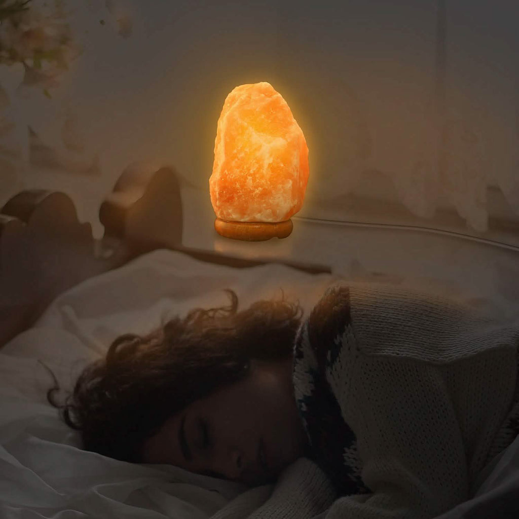 Salt Crystal Rock Lamp