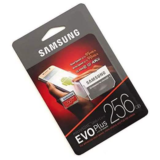 SAMSUNG 256GB EVO Plus MicroSDXC