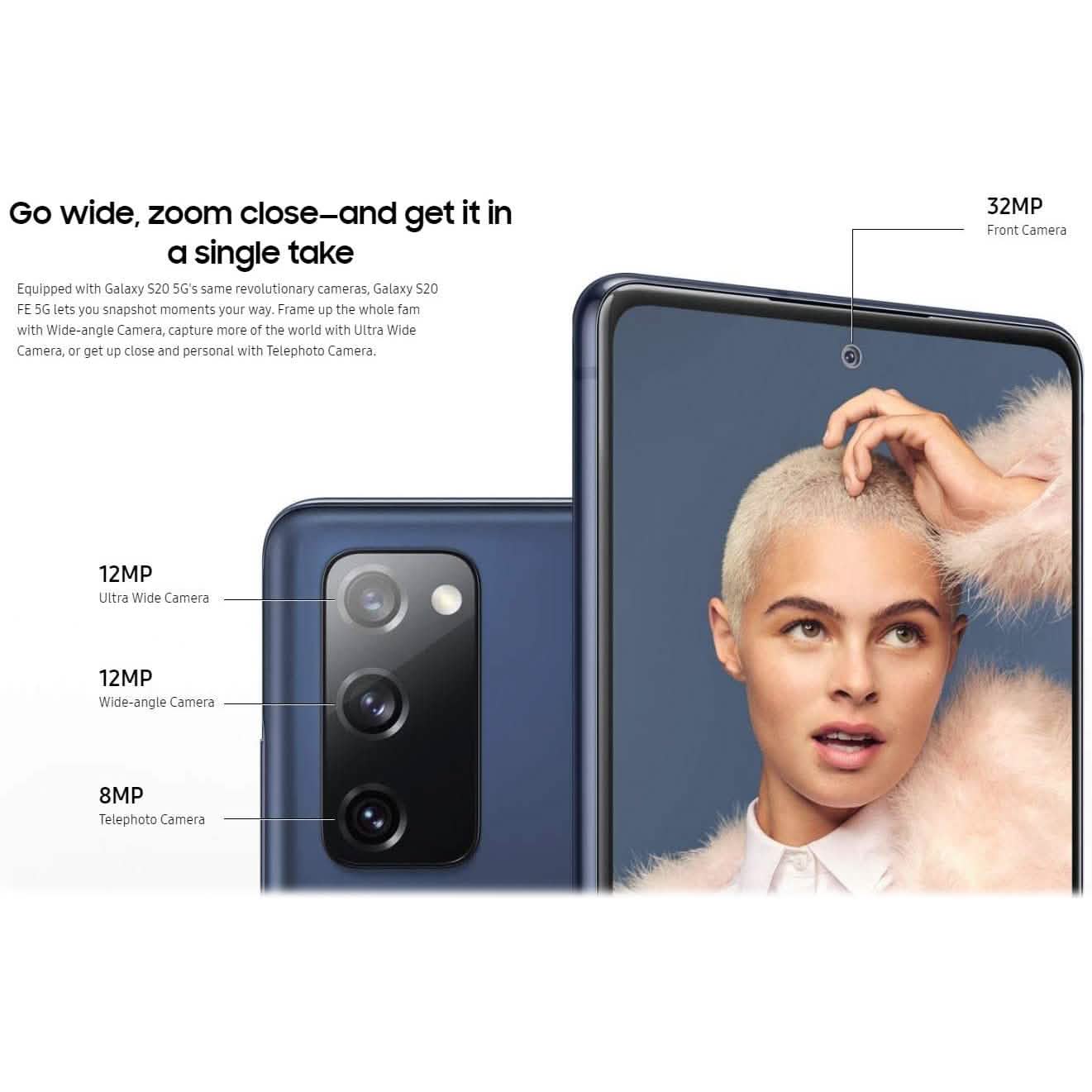 Samsung Galaxy S20 FE 5G - Fully Unlocked (Refurbished)