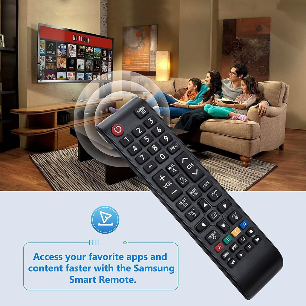 Samsung-TV-Remote for All Samsung LCD LED HDTV 3D Smart TVs Models