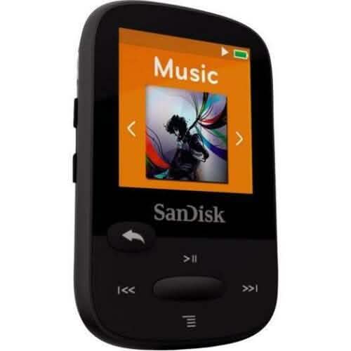 SanDisk Clip 16GB Sport Plus MP3 Player (Refurbished)
