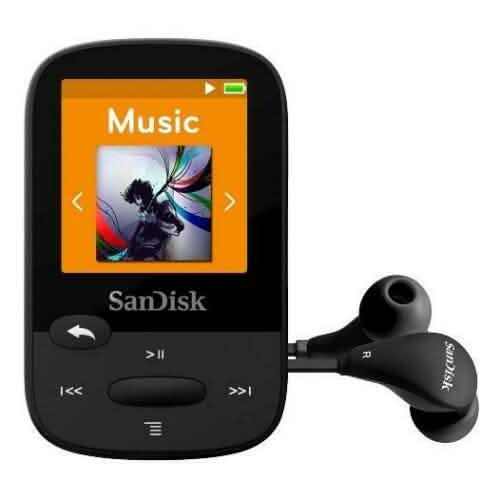 SanDisk Clip 16GB Sport Plus MP3 Player (Refurbished)
