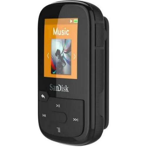 SanDisk Clip 16GB Sport Plus MP3 Player (Refurbished)