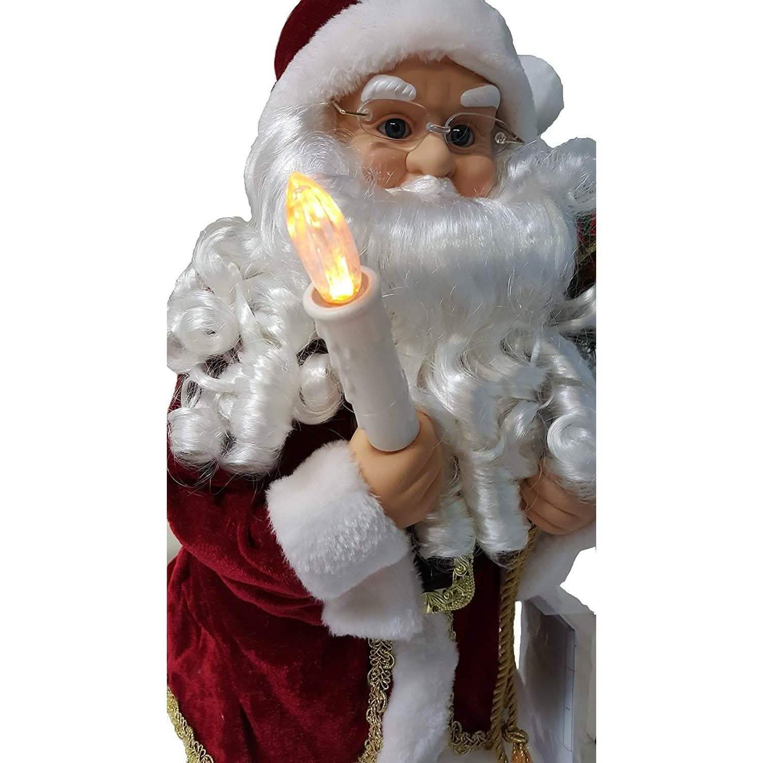 Santa's Workshop Collection 24" Animated Christmas Holiday Figurines