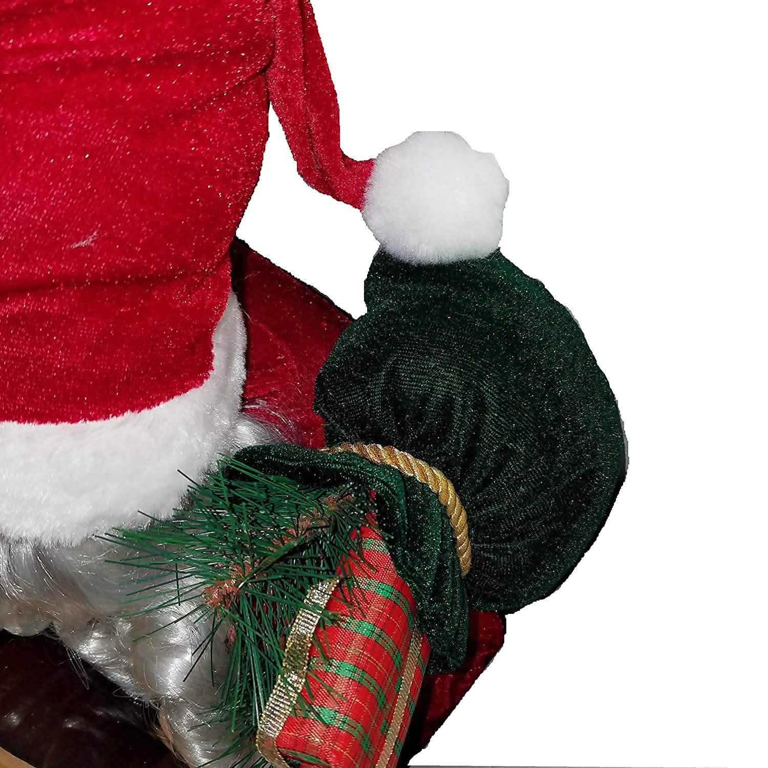 Santa's Workshop Collection 24" Animated Christmas Holiday Figurines