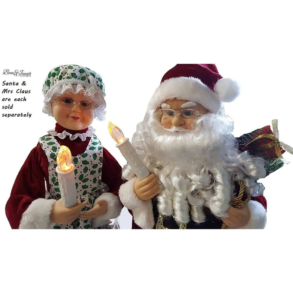 Santa's Workshop Collection 24" Animated Christmas Holiday Figurines