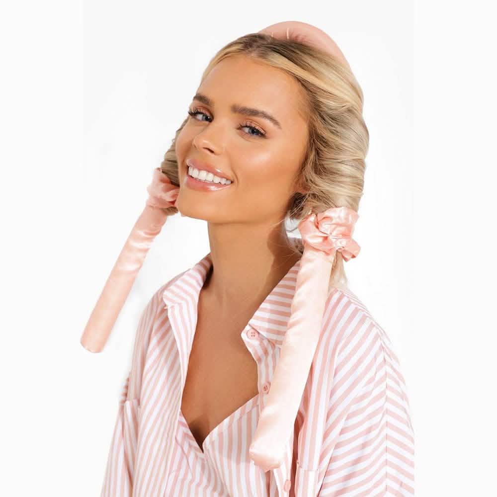 Satin Heatless Hair Curler