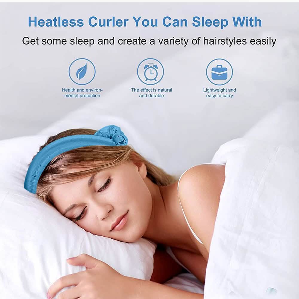 Satin Heatless Hair Curler