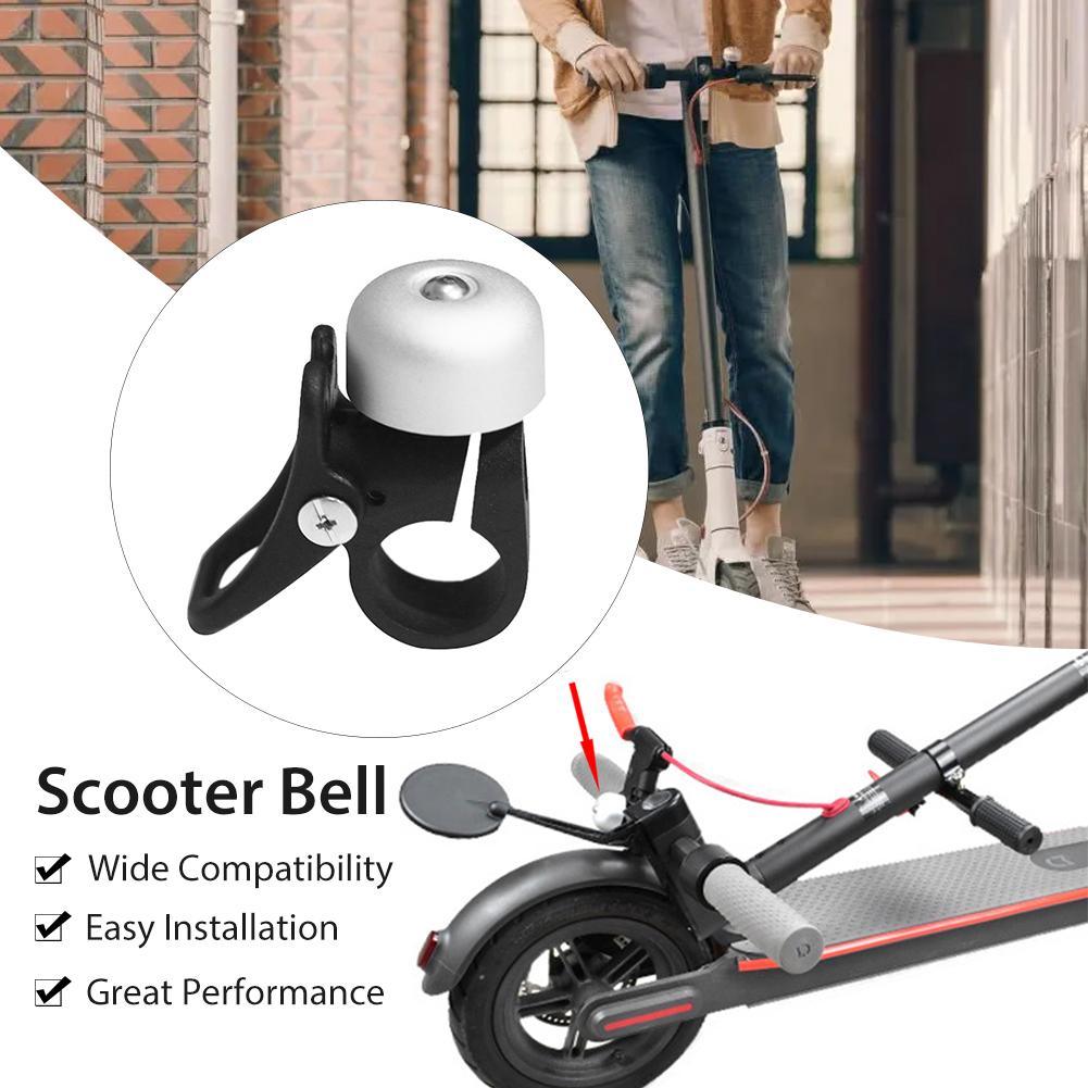 Scooter Bell Horn Aluminum Alloy Bell For Electric Scooter Loud Siren Kid Bike Scooter Bells Cycling Accessories Alloy Bike Bell Classic Bicycle Bell Loud Sound Bike Ring For Road Bike Mountain Bike City Bike