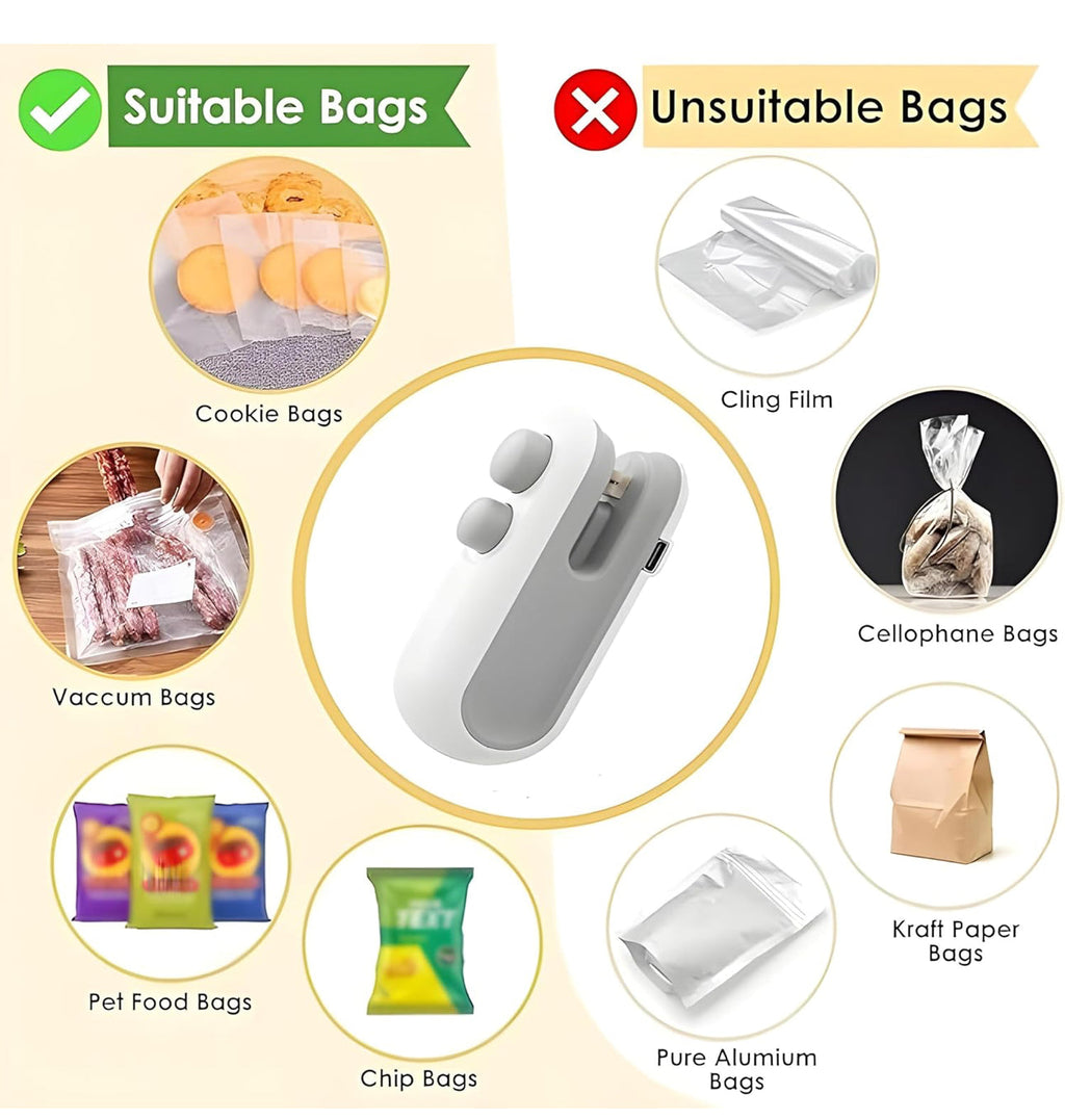 Seal Snap Bag Sealer