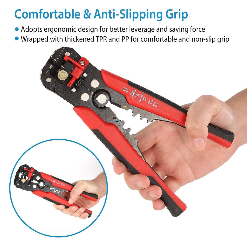 Self-Adjusting Multifunctional Wire Stripper