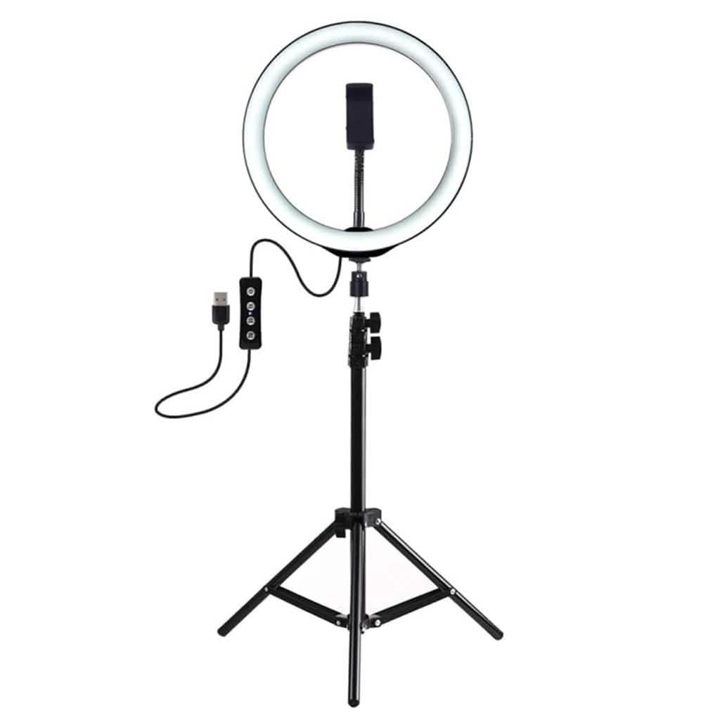 Selfie Ring LED Light Stand with Tripod