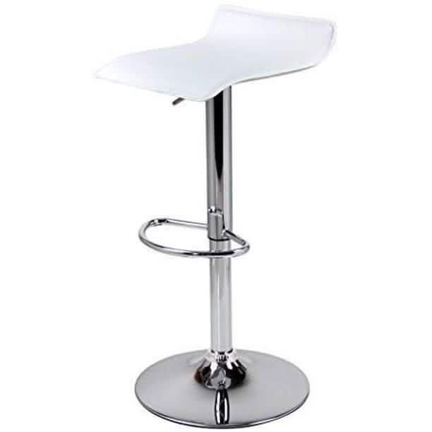 Set of 2: Adjustable Swivel Barstools