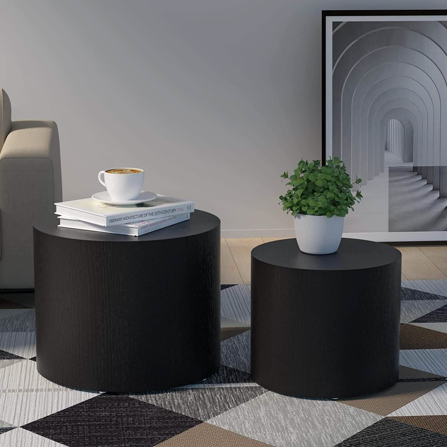 Set of 2: Nesting Coffee Table