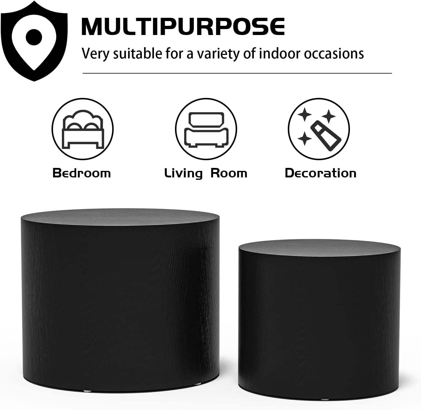 Set of 2: Nesting Coffee Table