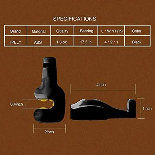 Set of 2: Universal Car Vehicle Back Seat Headrest Hanger Holder Hook