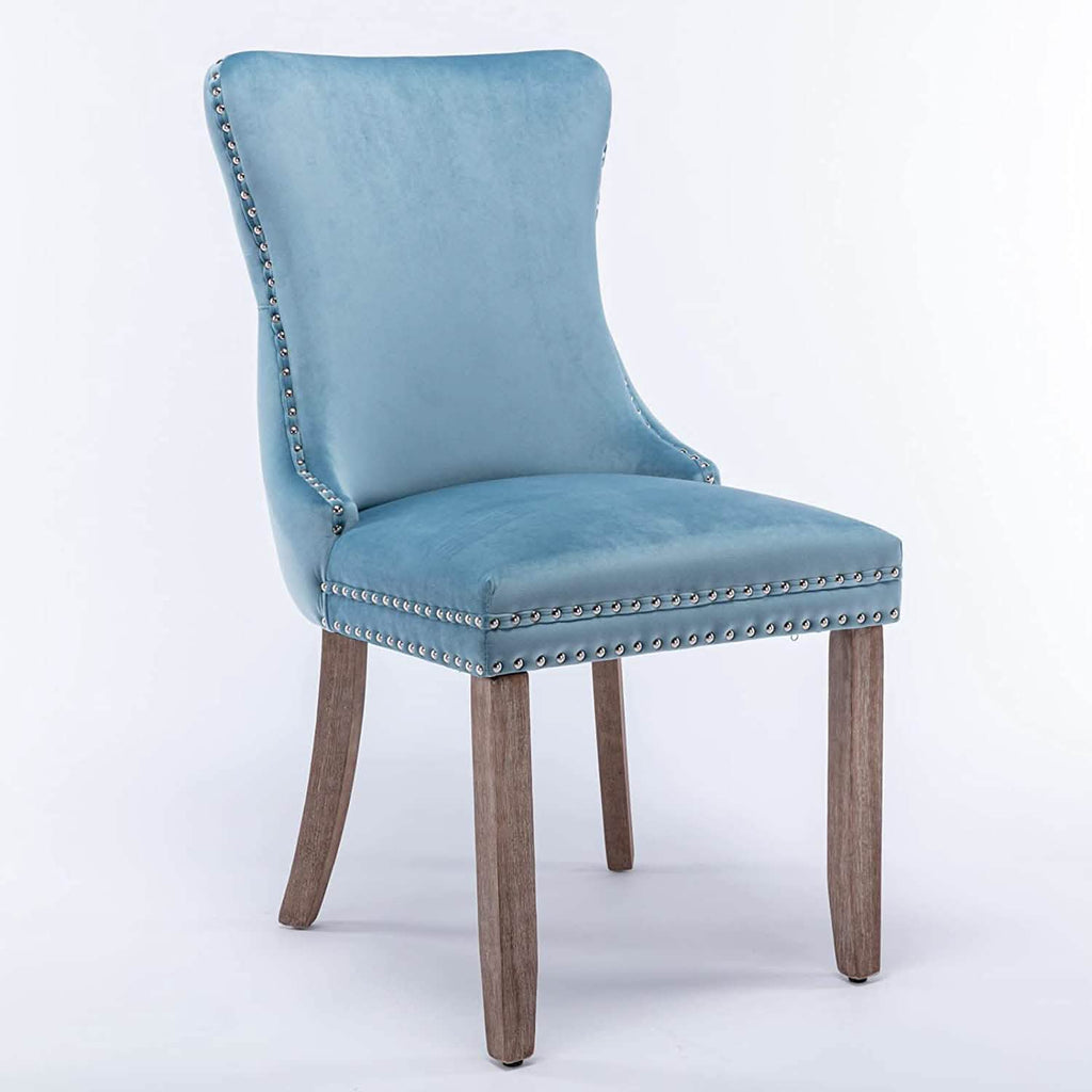 Set of 2: Upholstered Dining Chairs