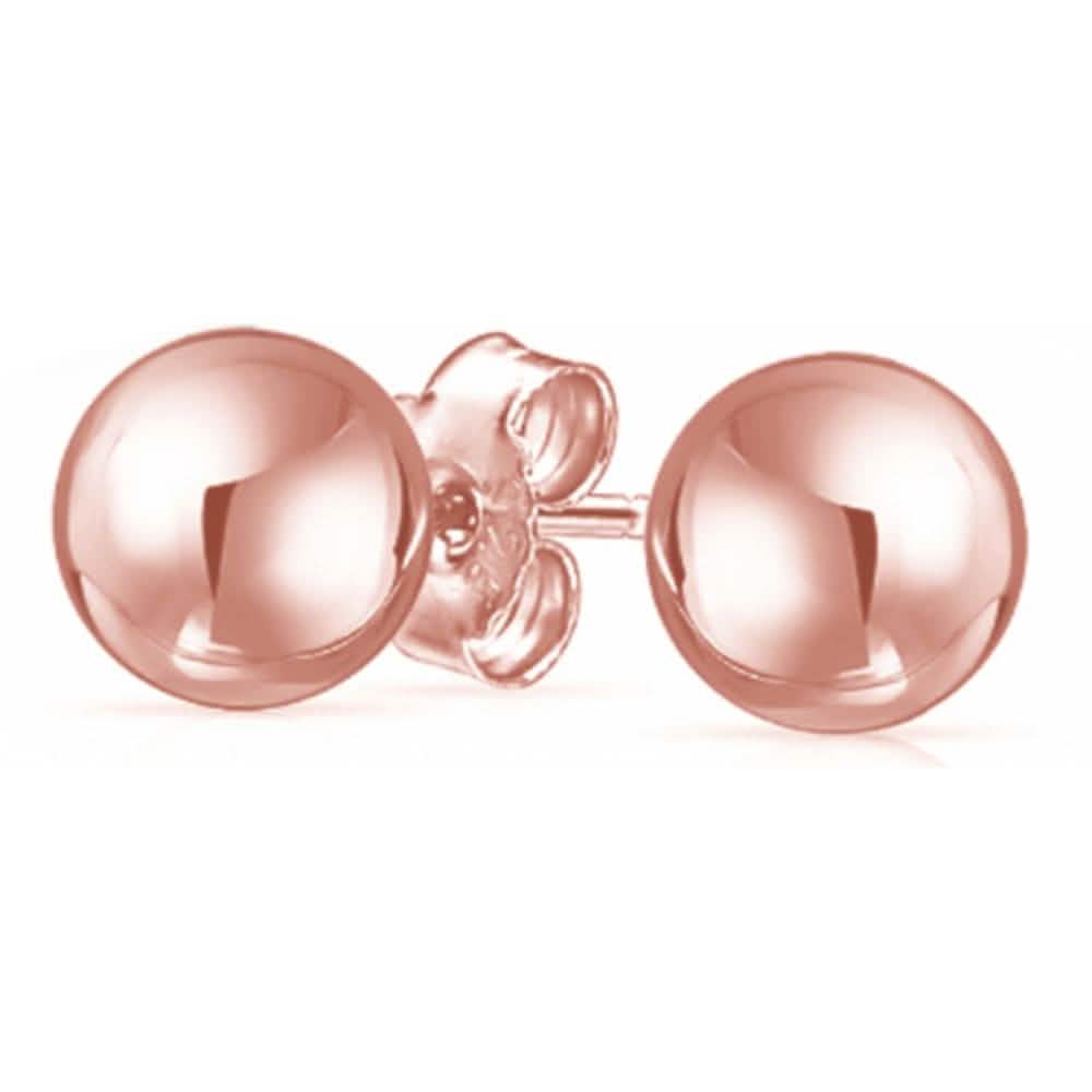 Set Of 3 Sterling Silver Ball Studs