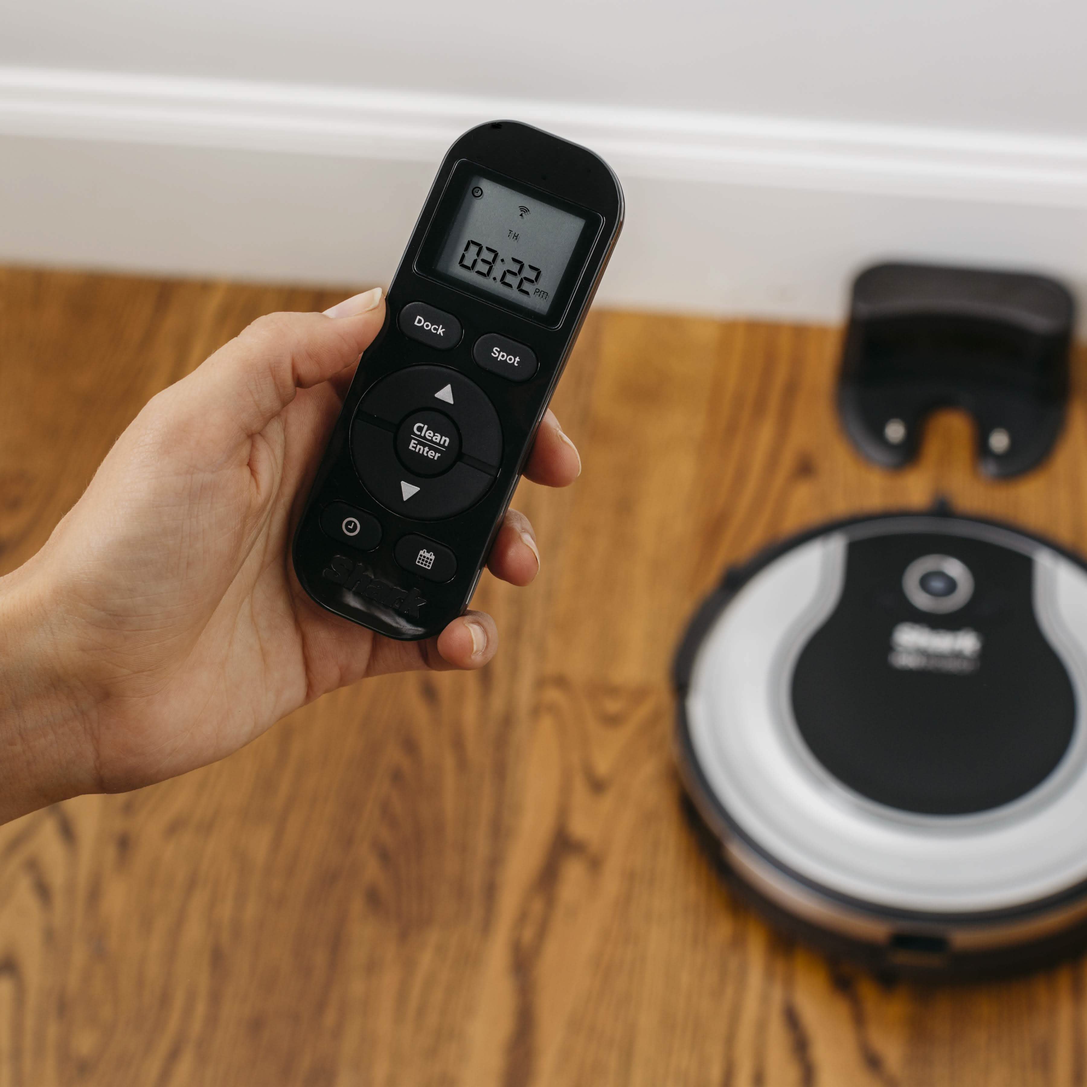 Shark ION RV700 Robot Vacuum with Easy Scheduling Remote (Refurbished)