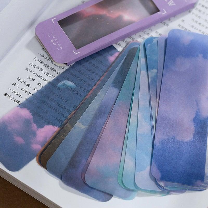 Sheets Scrapbooking Deco Craft Paper Bookmark For Teachers Students Classroom Rewards Supplies Page Markers Assorted Book Markers Durable Magnetic Page Clip For Students Teachers Reading