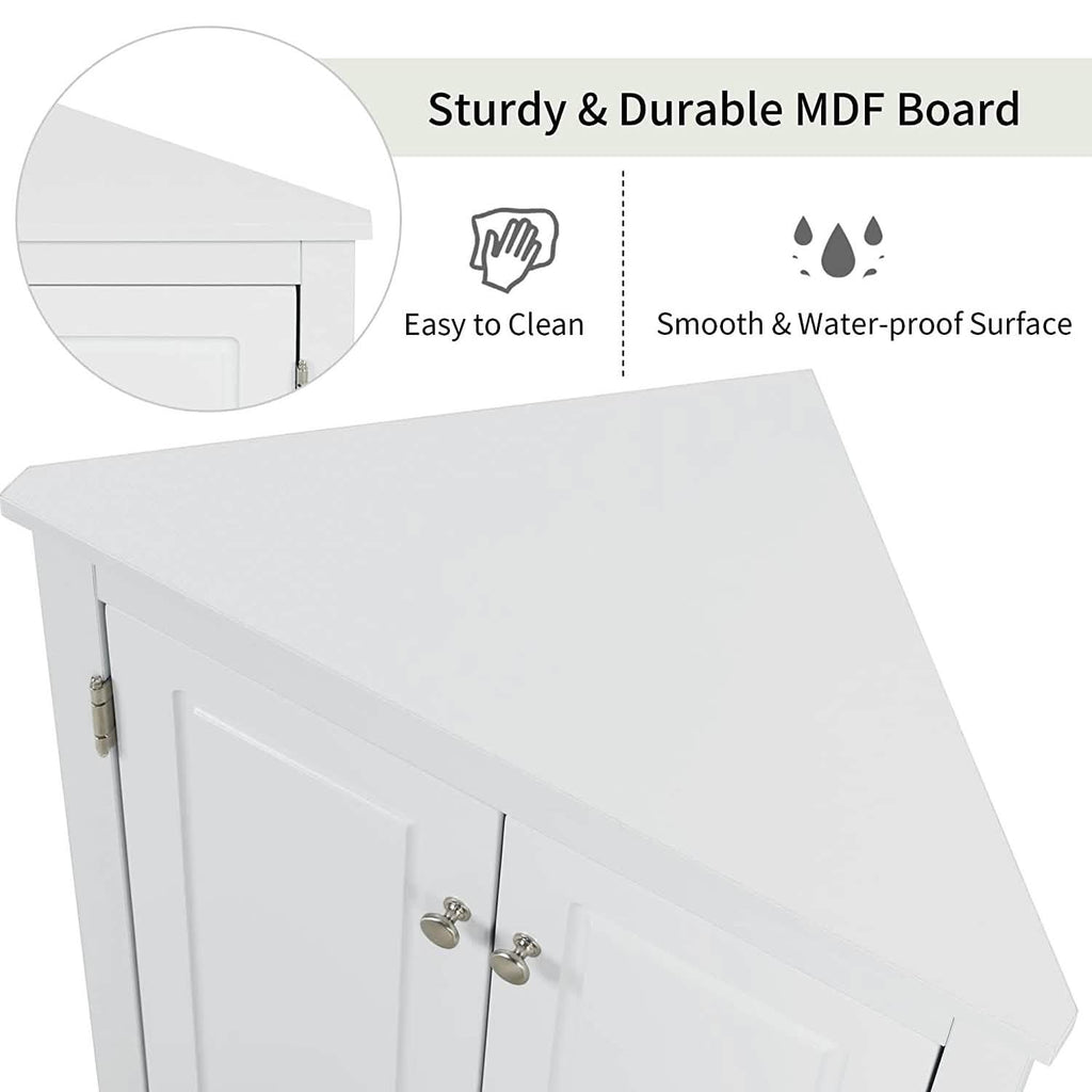 Shelf Corner Locker Triangle Corner Cabinet