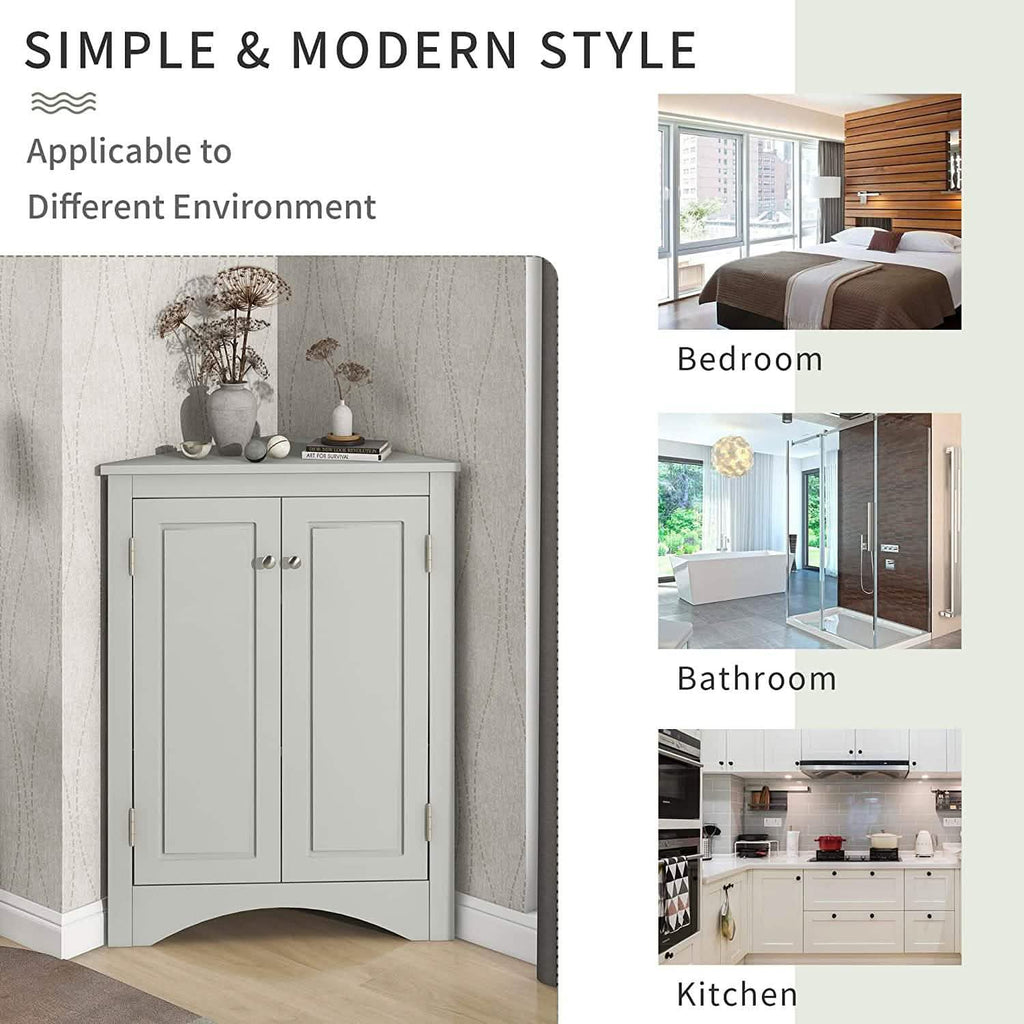 Shelf Corner Locker Triangle Corner Cabinet