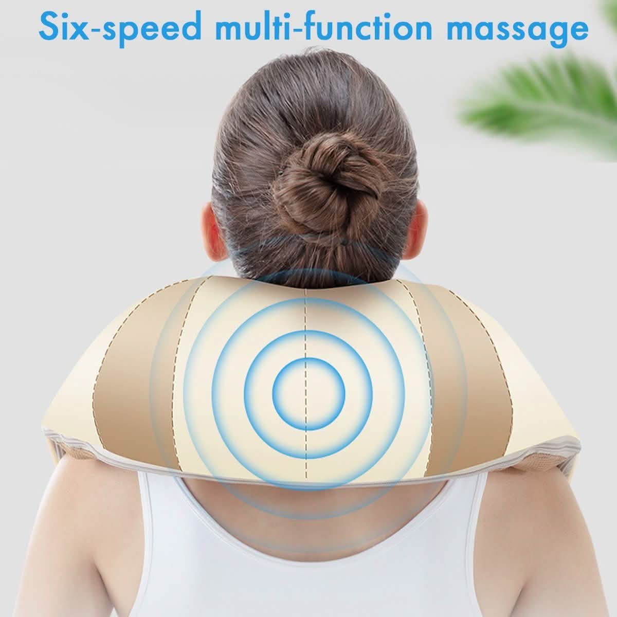 Shiatsu Neck Back Massager Shoulder Massager with Heat