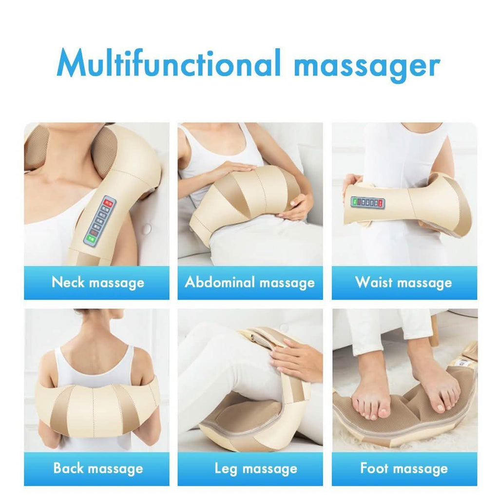 Shiatsu Neck Back Massager Shoulder Massager with Heat