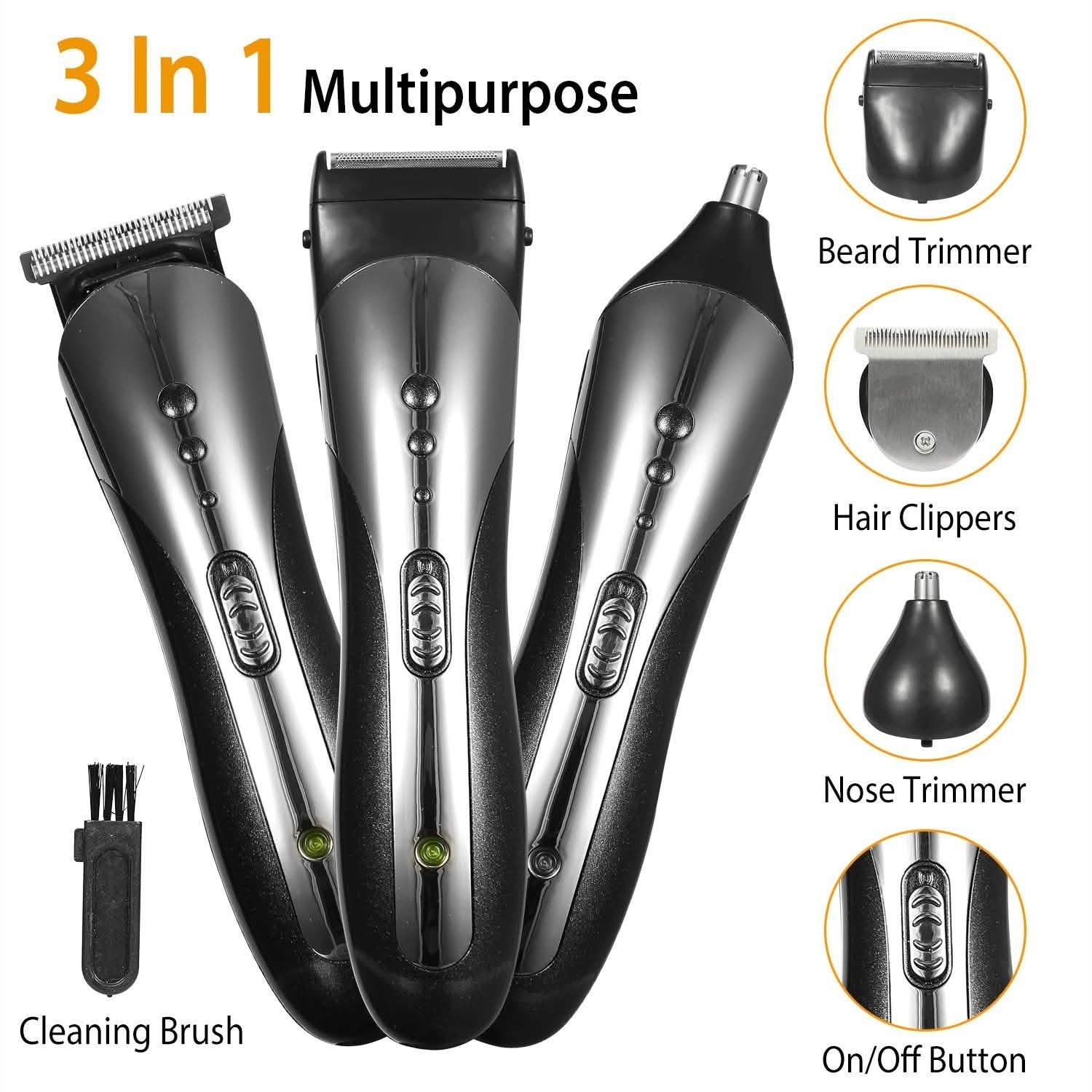 SHINON Men Electric Hair Clipper 3-in-1