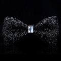 Shiny Butterfly Men Bowtie Sparkling Wedding Bridegroom Bow Ties  Adjustable Length Party Bowties