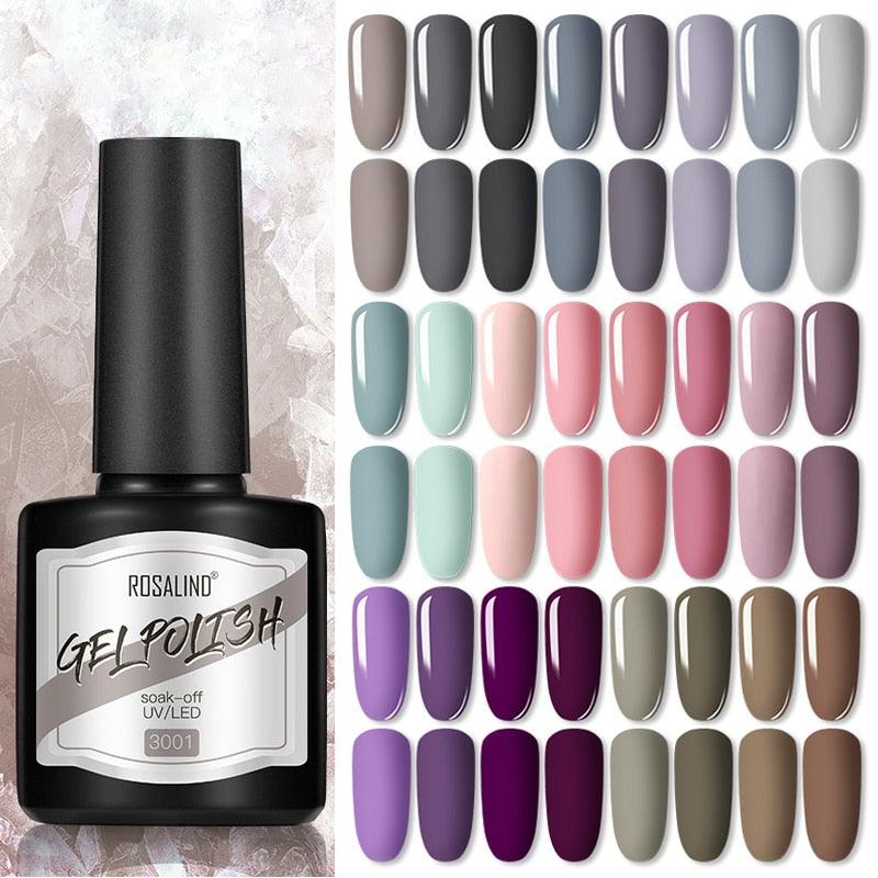 Shiny Womens Gel Nail Polish Permanent Painting Glossy Matte Effect For Manicure Nail Art Design For Womens and Girls