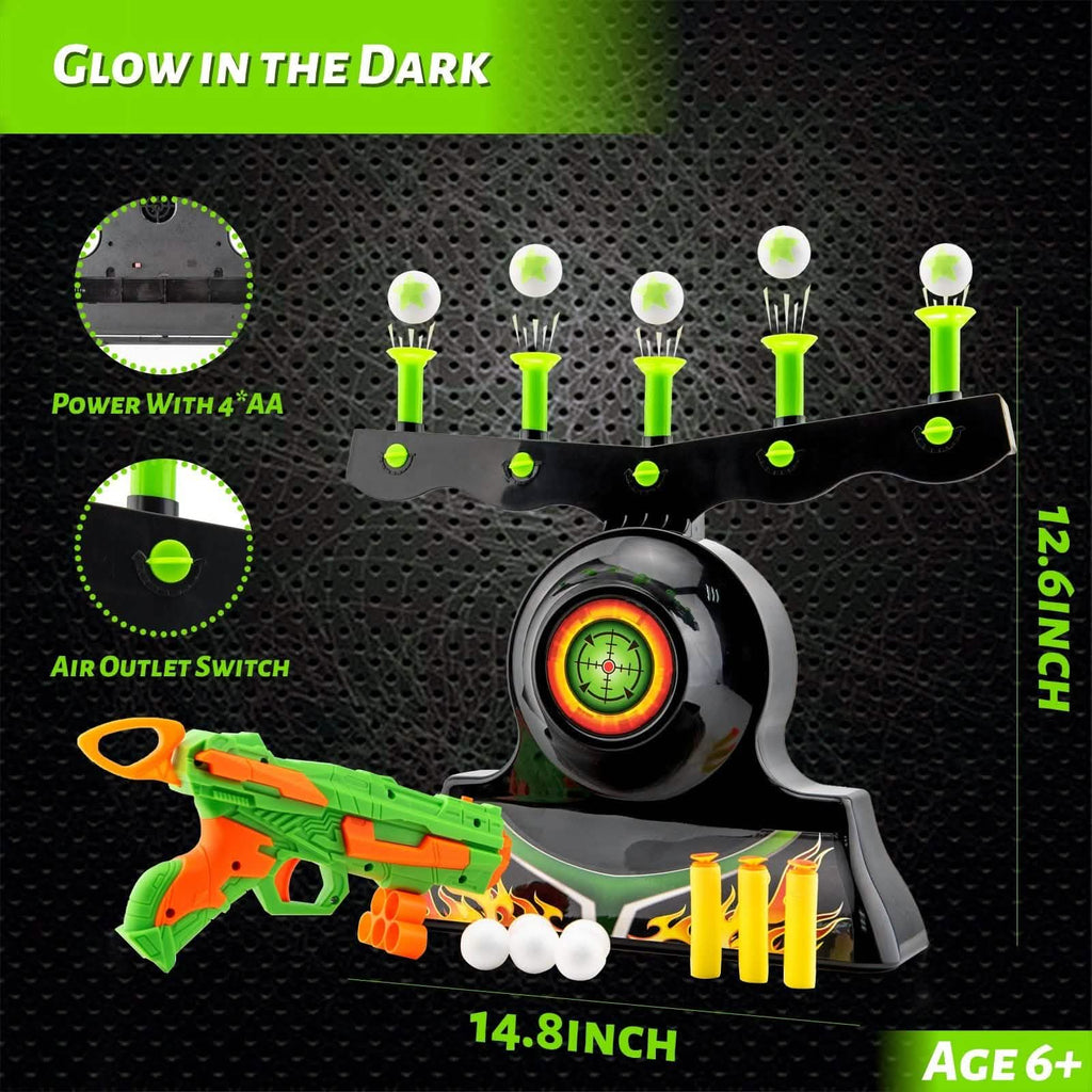 Shooting Targets for Nerf Guns Shooting Game Glow in The Dark Floating Ball