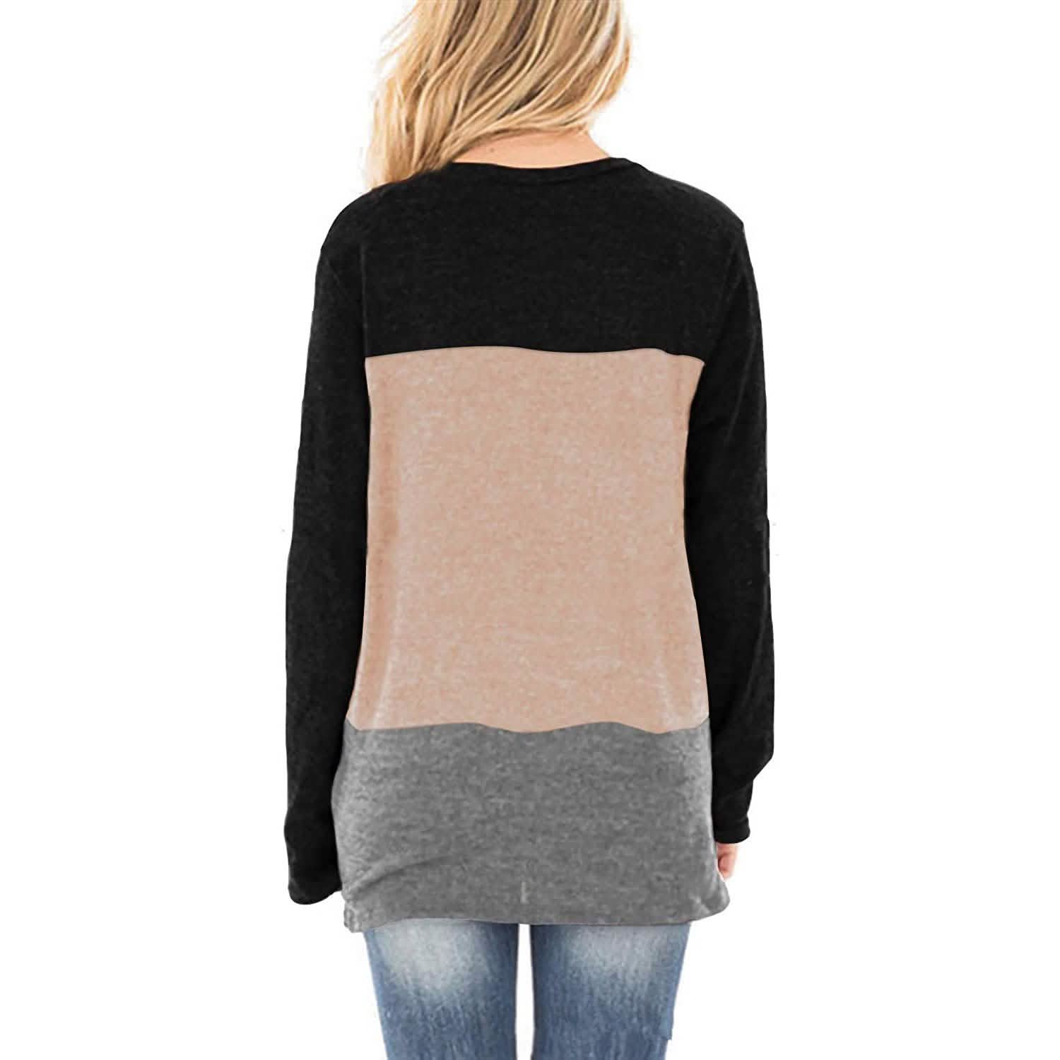 Sieanear Women's Casual Short Sleeve T-Shirt Tops Twist Knot Front Tunics