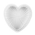 Silicone Cake Mold Nonstick Heat Resistant Reusable Baking Tools Birthday Christmas Bakeware Heart Mould Smooth Heart Mold Chocolate Mold Love Shaped Silicone Cake Mould