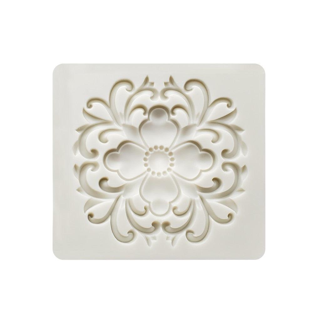Silicone Flower Molds Fondant Craft Cake Candy Chocolate Sugarcraft Ice Pastry Baking Tool Mould Soap Mold Cake Decoration Silicone Mold Flower Fondant Cake Baking Molds Flowers Candy Cake Mould