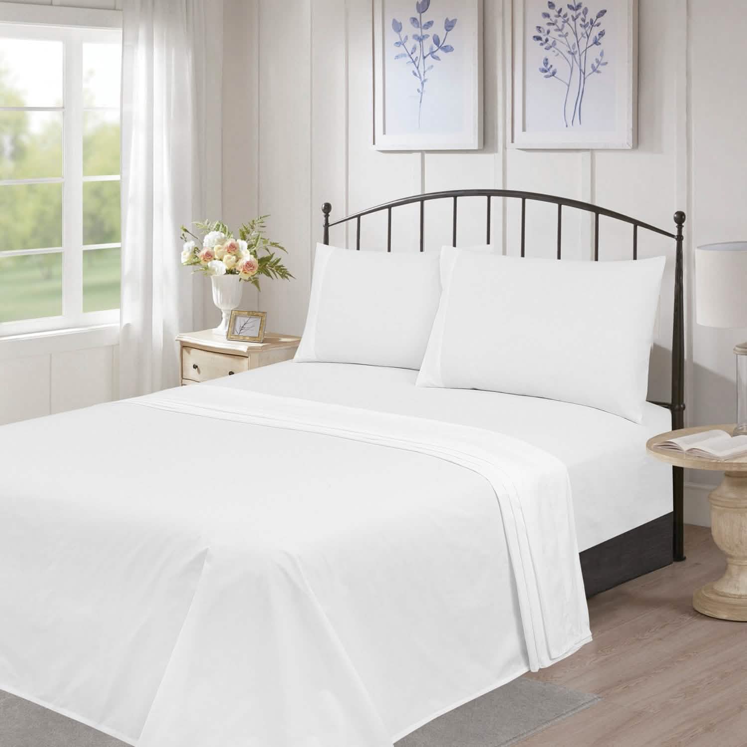 Silvadur Ultra Soft 300 Thread Count Cotton Sheet Set