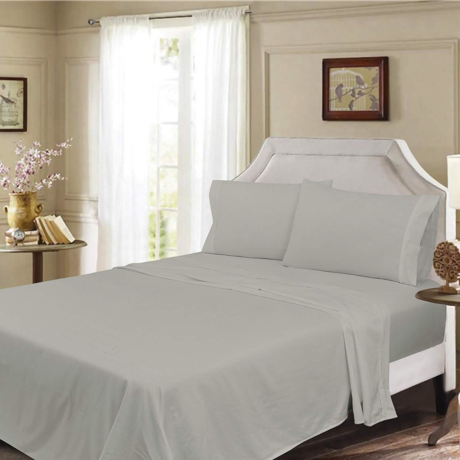 Silvadur Ultra Soft 300 Thread Count Cotton Sheet Set