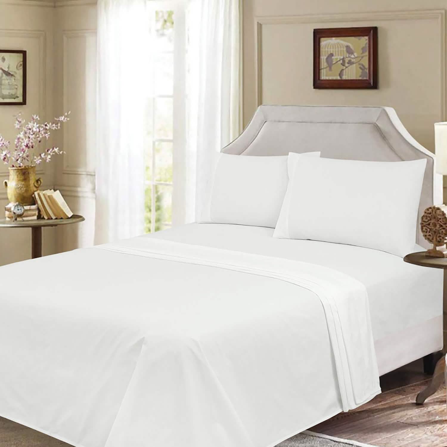 Silvadur Ultra Soft 300 Thread Count Cotton Sheet Set