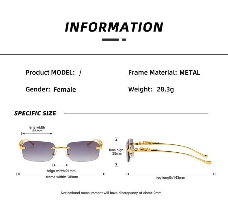 Simple Design Stylish Fashionable Sunglasses Vintage Square Shape Sunglasses For Women & Men New Luxury Design Popular Travel Driving Metal Frame Sun Glasses Anti Blue Light Summer Eyeglasses
