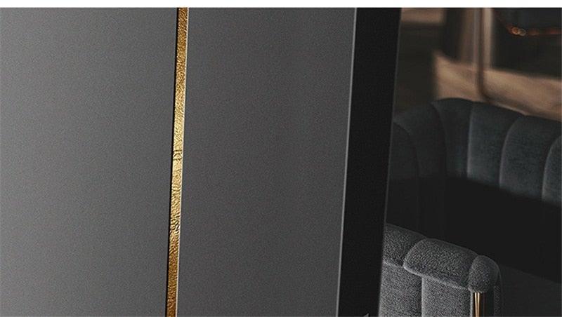 Simple Golden Split Lock Zinc Alloy Indoor Wooden Door Lock Magnetic Mute Bedroom Door Lock Universal Handle Lock Key Pin For Bedroom Bathroom Interior Privacy Door