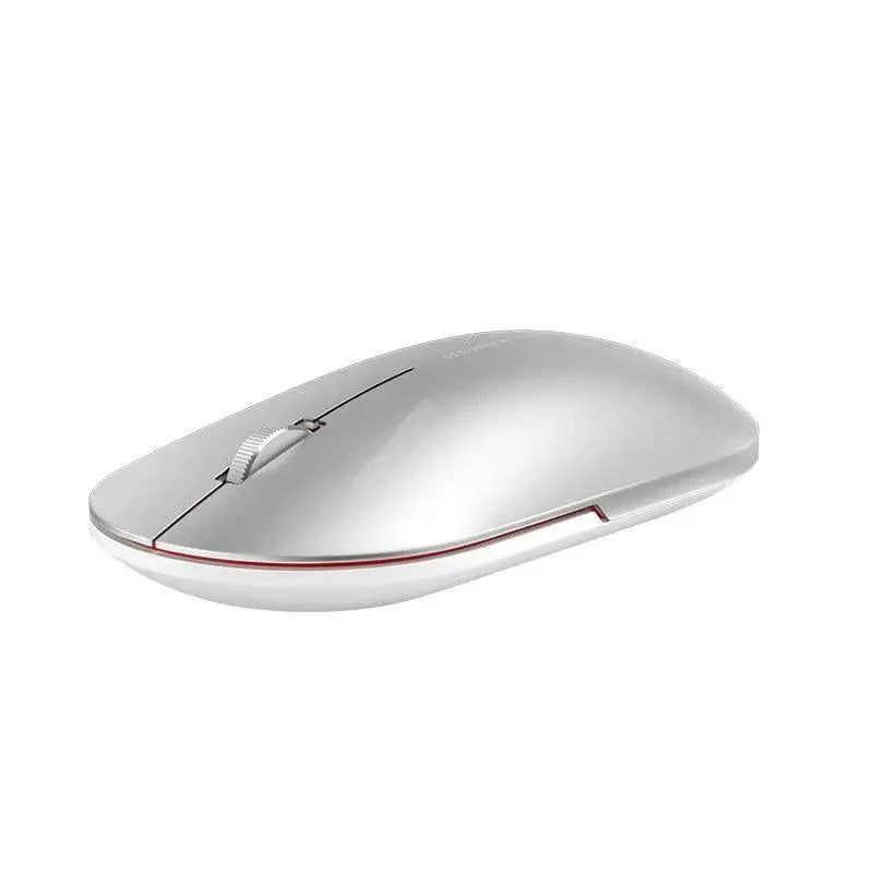 Simple Modern White/Black Wireless Bluetooth USB Connection Optical Mouse For Laptop PC Portable Slim Rechargeable Mouse Computer Mouse