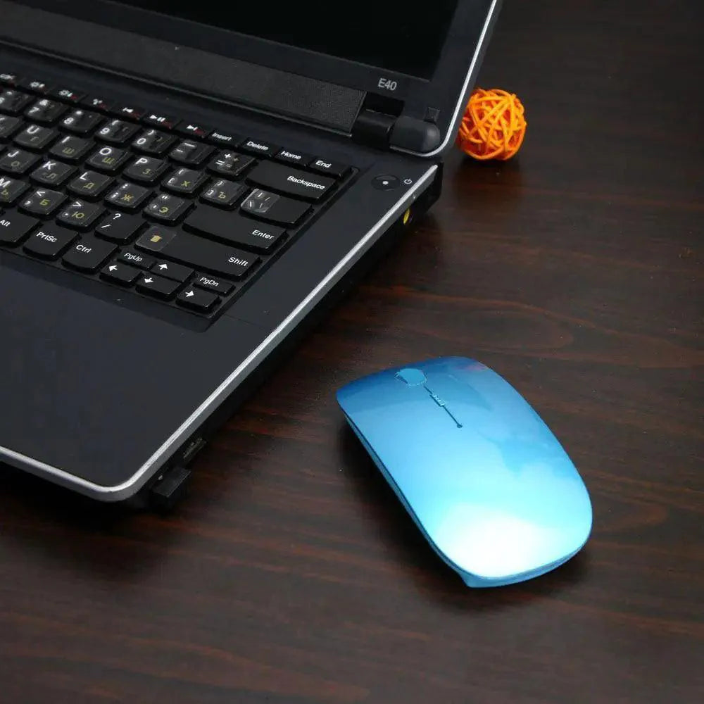 Simple Thin 1600 DPI USB Optical Black/White Wireless Computer Office Mouse Ultra Slim 2.4GHz Mouse For PC Laptop Classic Gaming Mouse