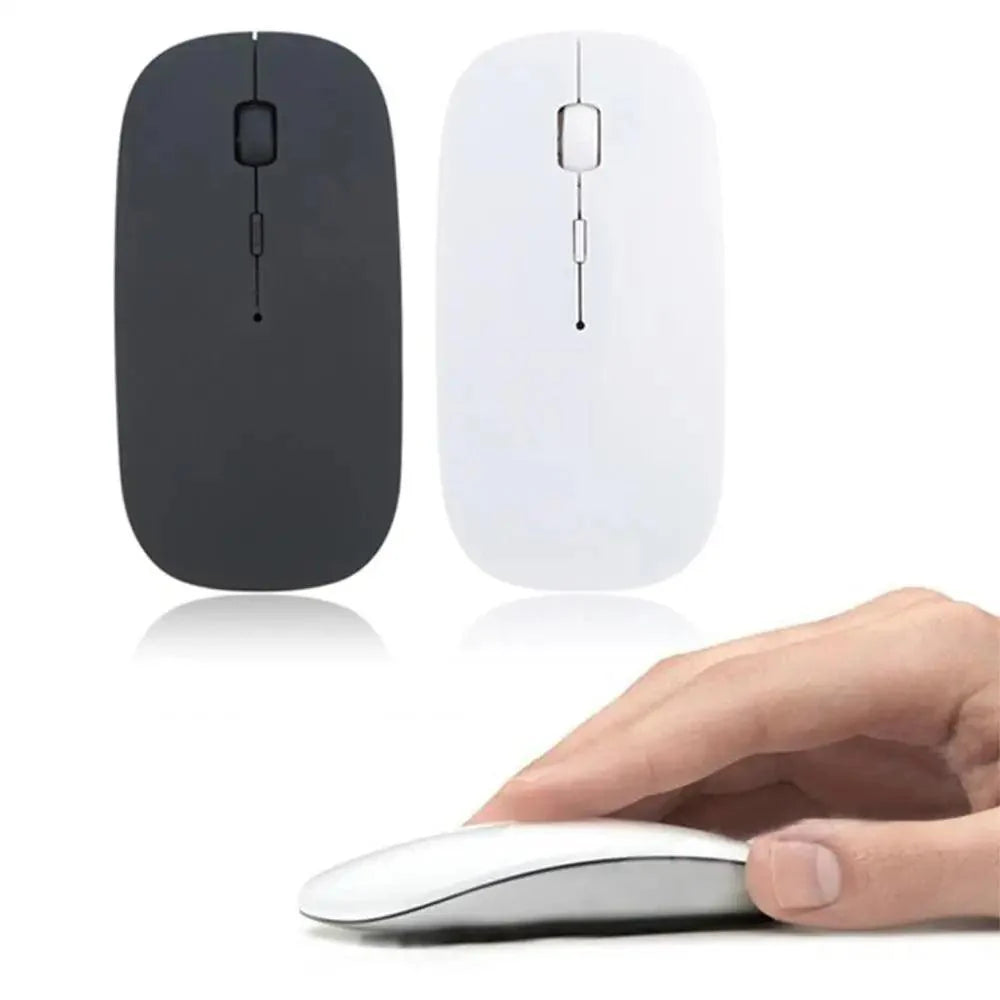 Simple Thin 1600 DPI USB Optical Black/White Wireless Computer Office Mouse Ultra Slim 2.4GHz Mouse For PC Laptop Classic Gaming Mouse