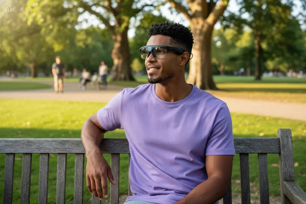 Bluetooth Audio Smart Glasses with Polarized UV400 Lenses | Wireless Stereo Music & Hands-Free Calling Sunglasses