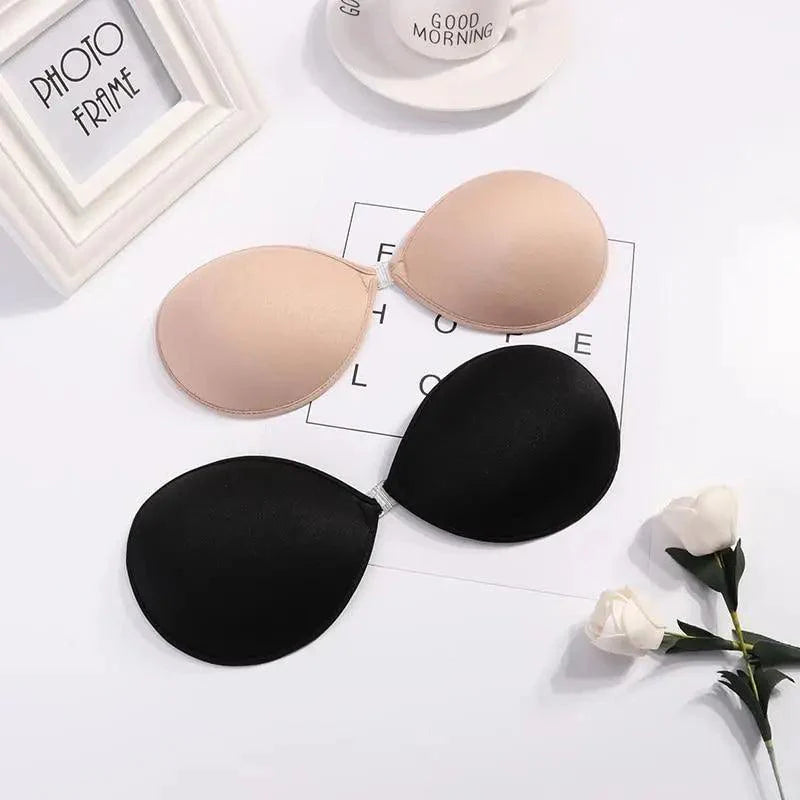 Sizzling Silicone Bra Invisible Push Up Strapless Bra Backless Breast Enhancer For Women And Lady